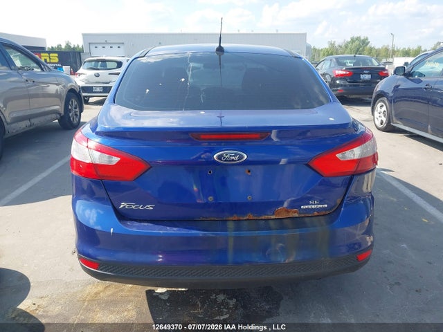 12649370 :رقم المزاد ، 1FAHP3F29CL438209 vin ، 2012 Ford Focus Se مزاد بيع