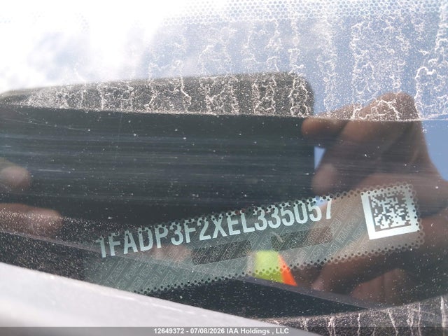 2014 Ford Focus მანქანა იყიდება აუქციონზე, vin: 1FADP3F2XEL335057, აუქციონის ნომერი: 12649372