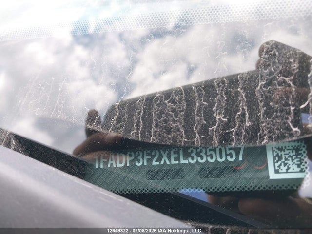 2014 Ford Focus მანქანა იყიდება აუქციონზე, vin: 1FADP3F2XEL335057, აუქციონის ნომერი: 12649372