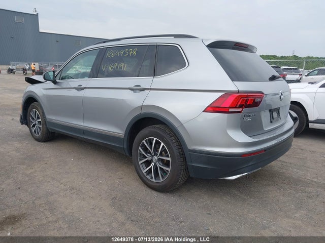 Продаж на аукціоні авто 2020 Volkswagen Tiguan Comfortline/iq Drive, vin: 3VV2B7AX6LM169191, номер лоту: 12649378
