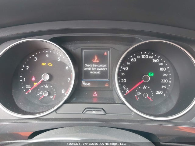Продаж на аукціоні авто 2020 Volkswagen Tiguan Comfortline/iq Drive, vin: 3VV2B7AX6LM169191, номер лоту: 12649378