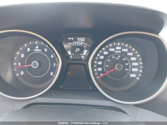 Aukcja sprzedaży 2011 Hyundai Elantra Gl, vin: 5NPDH4AEXBH054519, numer aukcji: 12649382