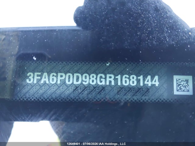 Ford Fusion Titanium 2016 3FA6P0D98GR168144 Image 20