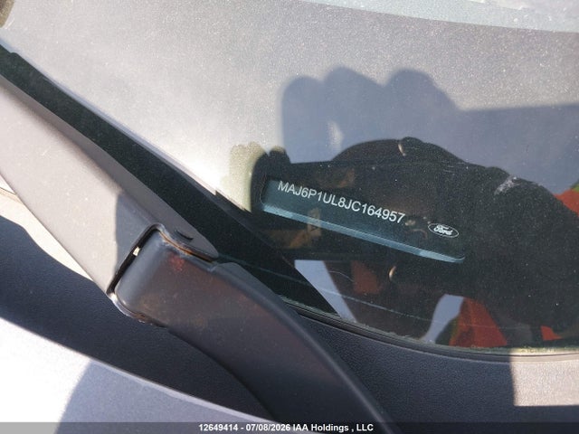 Aukcja sprzedaży 2018 Ford Ecosport Se, vin: MAJ6P1UL8JC164957, numer aukcji: 12649414