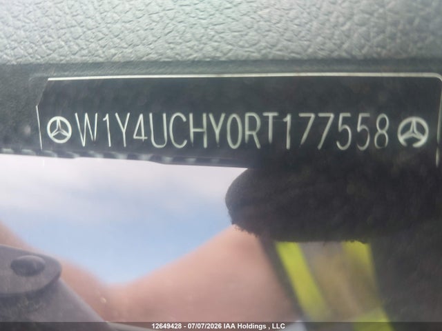 12649428 :رقم المزاد ، W1Y4UCHY0RT177558 vin ، 2024 Mercedes-benz Esprinter 2500 High Roof مزاد بيع