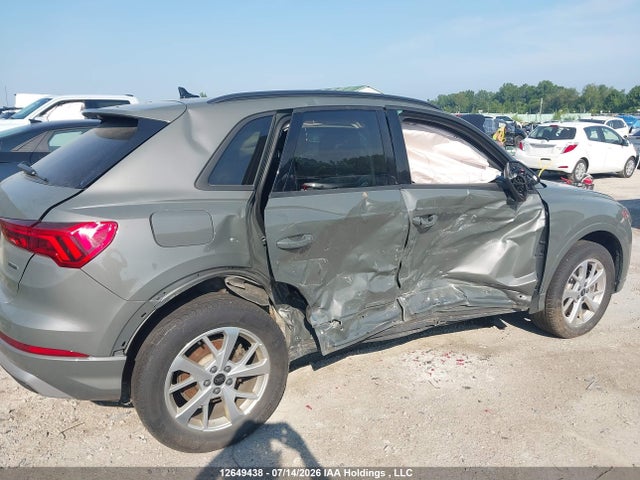 2025 Audi Q3 Premium 40 მანქანა იყიდება აუქციონზე, vin: WA1AUCF3XS1079244, აუქციონის ნომერი: 12649438