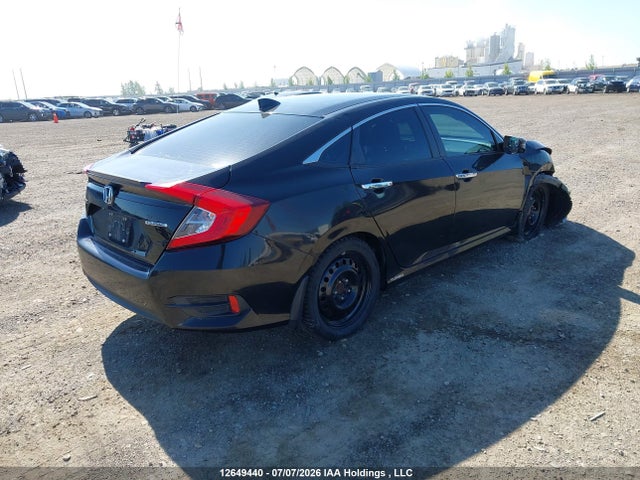 2017 Honda Civic Touring მანქანა იყიდება აუქციონზე, vin: 2HGFC1F96HH104904, აუქციონის ნომერი: 12649440