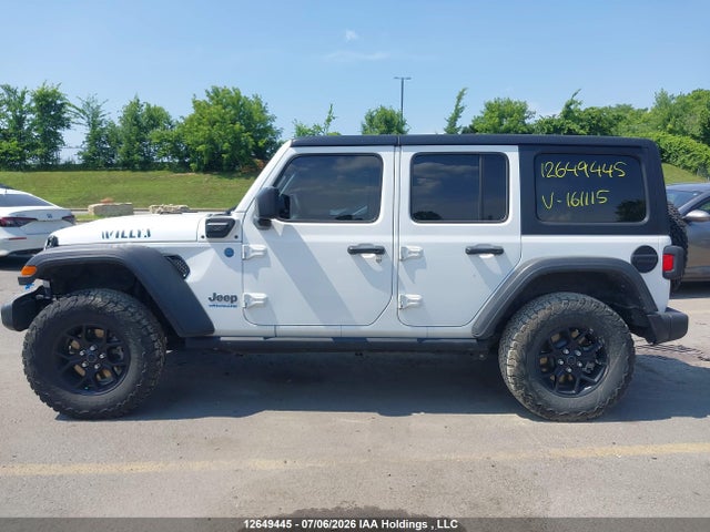Продажа на аукционе авто 2024 Jeep Wrangler 4xe 4-door Willys, vin: 1C4RJXN62RW161115, номер лота: 12649445