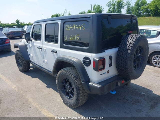 Продажа на аукционе авто 2024 Jeep Wrangler 4xe 4-door Willys, vin: 1C4RJXN62RW161115, номер лота: 12649445