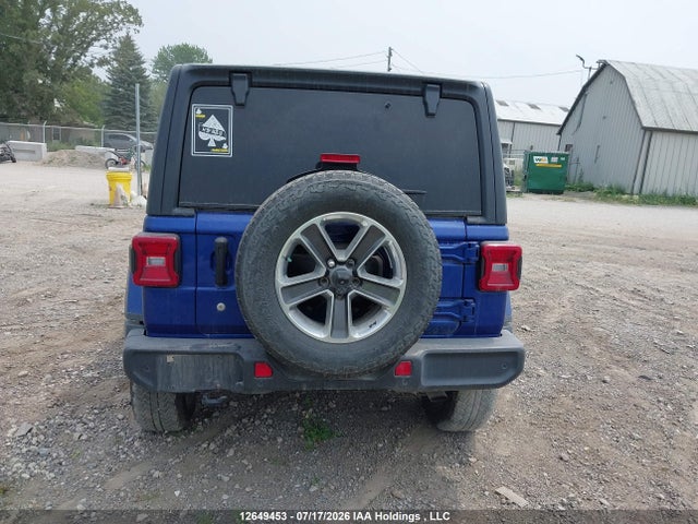2019 Jeep Wrangler Unlimited Sahara მანქანა იყიდება აუქციონზე, vin: 1C4HJXEG9KW548738, აუქციონის ნომერი: 12649453