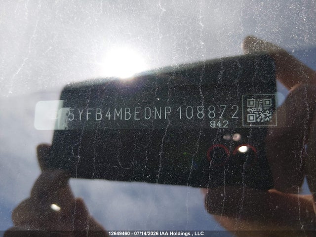 Toyota COROLLA SE 2022 5YFB4MBE0NP108872 Image 19