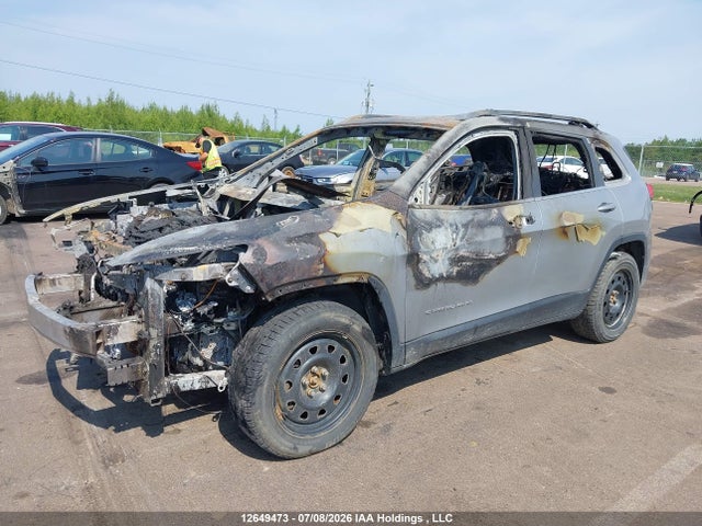 12649473 :رقم المزاد ، 1C4PJMCS3EW214985 vin ، 2014 Jeep Cherokee North مزاد بيع