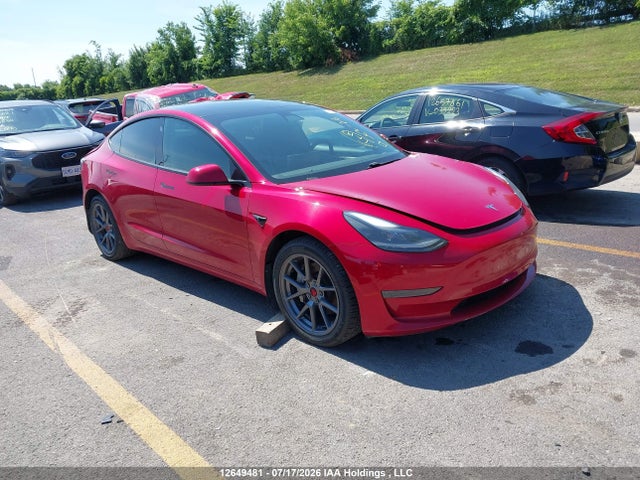 Auction sale of the 2021 Tesla Model 3, vin: 5YJ3E1EA6MF086444, lot number: 12649481