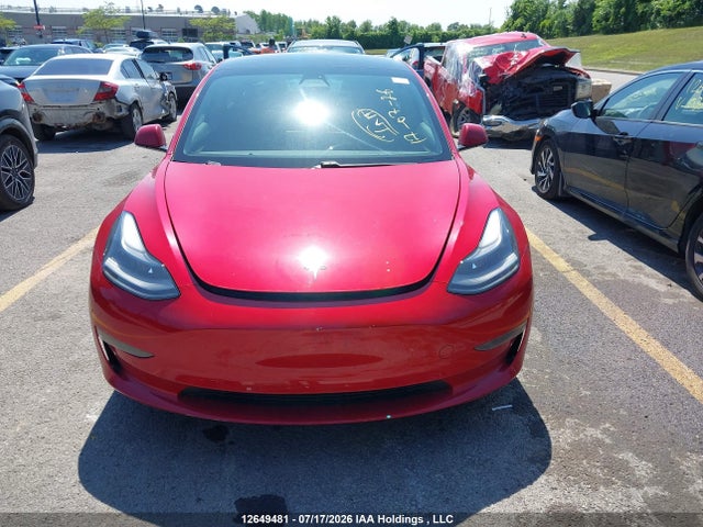 Auction sale of the 2021 Tesla Model 3, vin: 5YJ3E1EA6MF086444, lot number: 12649481
