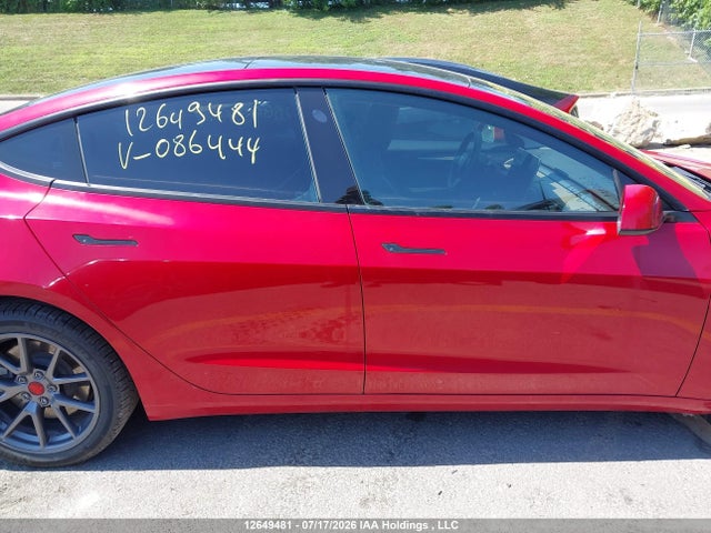 Auction sale of the 2021 Tesla Model 3, vin: 5YJ3E1EA6MF086444, lot number: 12649481