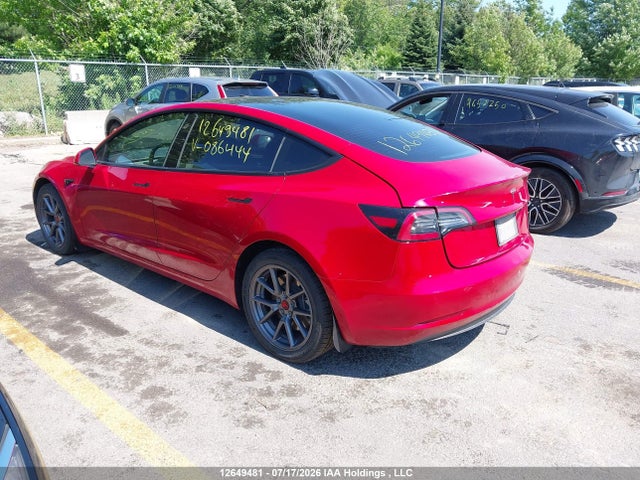 Auction sale of the 2021 Tesla Model 3, vin: 5YJ3E1EA6MF086444, lot number: 12649481