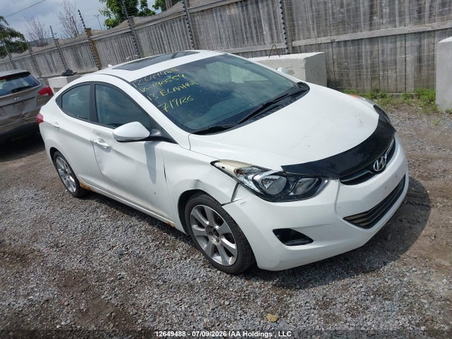 12649488 :رقم المزاد ، 5NPDH4AE8DH190554 vin ، 2013 Hyundai Elantra Limited W/navi مزاد بيع