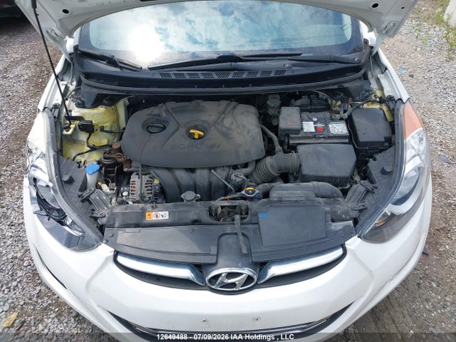 Aukcja sprzedaży 2013 Hyundai Elantra Limited W/navi, vin: 5NPDH4AE8DH190554, numer aukcji: 12649488