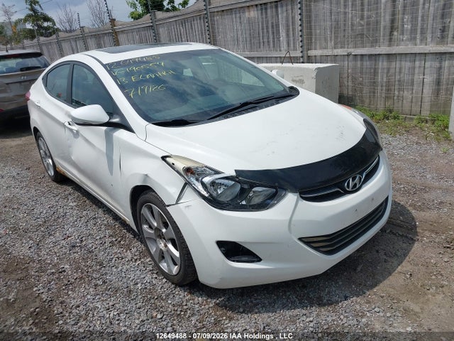 Aukcja sprzedaży 2013 Hyundai Elantra Limited W/navi, vin: 5NPDH4AE8DH190554, numer aukcji: 12649488