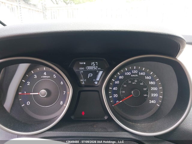 Aukcja sprzedaży 2013 Hyundai Elantra Limited W/navi, vin: 5NPDH4AE8DH190554, numer aukcji: 12649488