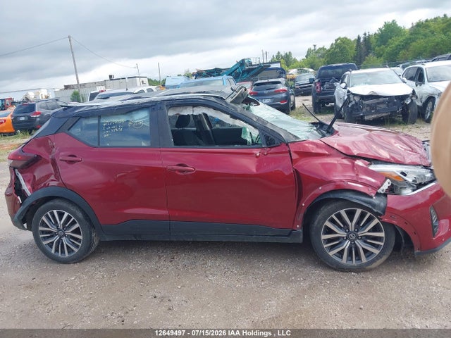 12649497 :رقم المزاد ، 3N1CP5CV6ML489058 vin ، 2021 Nissan Kicks Sv مزاد بيع