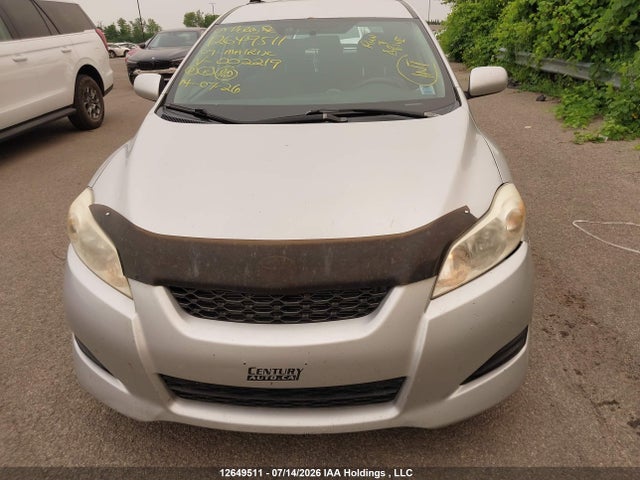 12649511 :رقم المزاد ، 2T1KE40E49C002219 vin ، 2009 Toyota Corolla Matrix S مزاد بيع