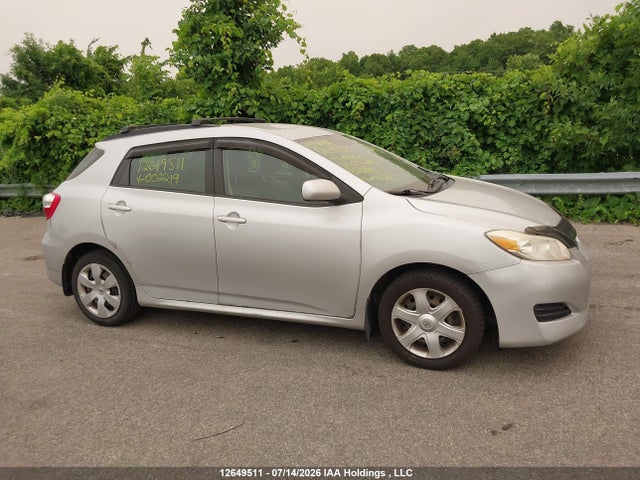 12649511 :رقم المزاد ، 2T1KE40E49C002219 vin ، 2009 Toyota Corolla Matrix S مزاد بيع