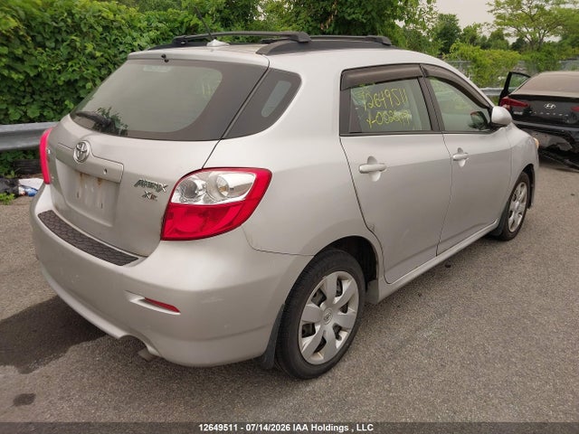 12649511 :رقم المزاد ، 2T1KE40E49C002219 vin ، 2009 Toyota Corolla Matrix S مزاد بيع