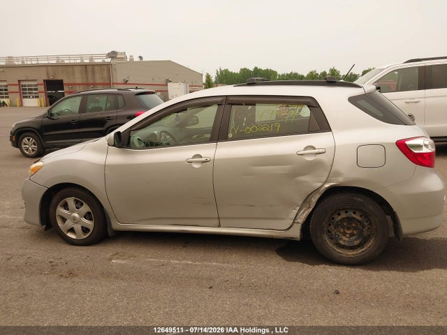12649511 :رقم المزاد ، 2T1KE40E49C002219 vin ، 2009 Toyota Corolla Matrix S مزاد بيع