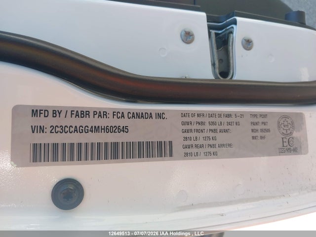 Chrysler 300 S Awd 2021 2C3CCAGG4MH602645 Image 19