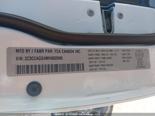 Chrysler 300 S Awd 2021 2C3CCAGG4MH602645 Image 9
