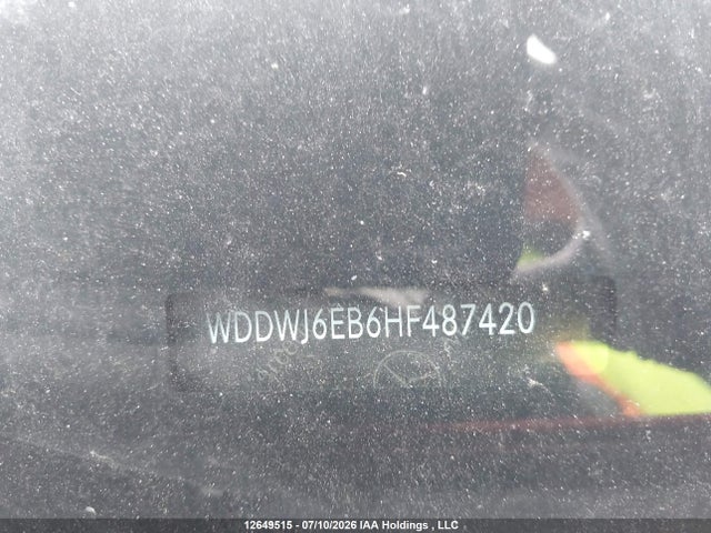 WDDWJ6EB6HF487420 Mercedes-Benz C 43 4mati Amg