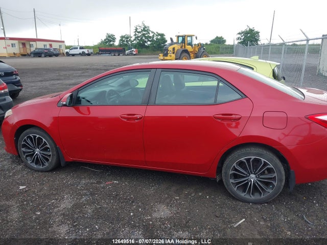 12649516 :رقم المزاد ، 2T1BURHE7FC373889 vin ، 2015 Toyota Corolla S مزاد بيع