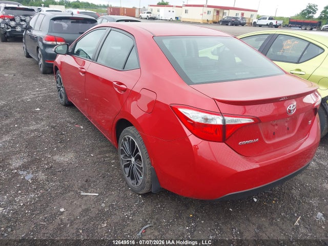 12649516 :رقم المزاد ، 2T1BURHE7FC373889 vin ، 2015 Toyota Corolla S مزاد بيع