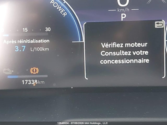2025 Toyota Rav4 Plug-in Hybrid Xse მანქანა იყიდება აუქციონზე, vin: JTMGB3FV9SD262933, აუქციონის ნომერი: 12649534