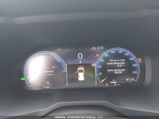 2025 Toyota Rav4 Plug-in Hybrid Xse მანქანა იყიდება აუქციონზე, vin: JTMGB3FV9SD262933, აუქციონის ნომერი: 12649534