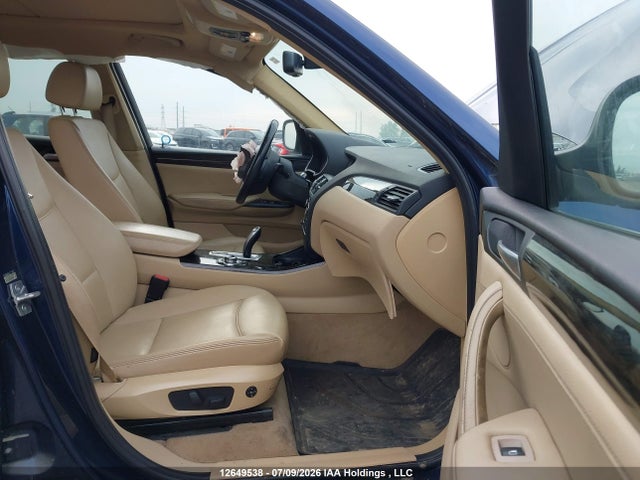 Продаж на аукціоні авто 2012 Bmw X3 Xdrive35i, vin: 5UXWX7C50CL975931, номер лоту: 12649538