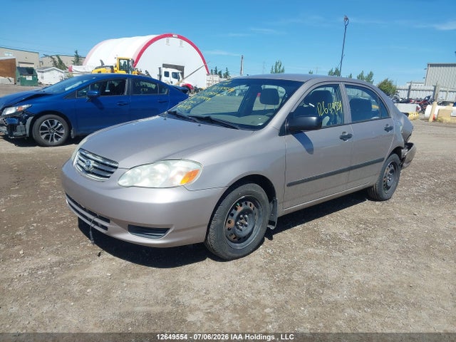 2003 Toyota Corolla Ce/le/s მანქანა იყიდება აუქციონზე, vin: 2T1BR32E03C710499, აუქციონის ნომერი: 12649554