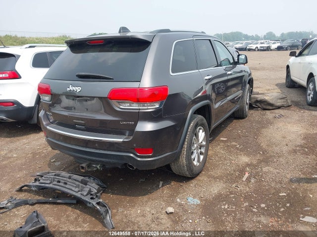 Продажа на аукционе авто 2015 Jeep Grand Cherokee Limited, vin: 1C4RJFBG7FC804742, номер лота: 12649558