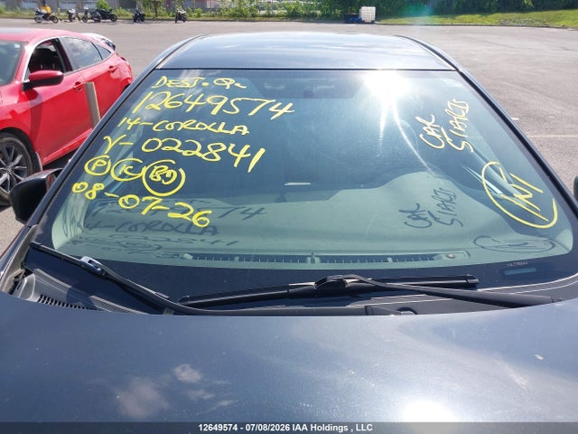 2T1BURHE2EC022841 Toyota Corolla L/le/le Pls/prm/s/s Pls