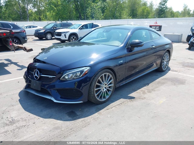 2017 Mercedes-benz Amg C 43 4matic მანქანა იყიდება აუქციონზე, vin: WDDWJ6EB8HF587387, აუქციონის ნომერი: 12649595