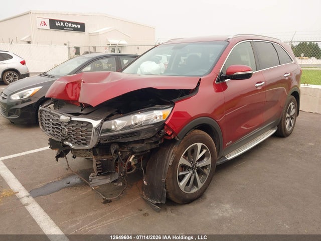 2019 Kia Sorento 3.3l Ex/3.3l Ex+ მანქანა იყიდება აუქციონზე, vin: 5XYPHDA51KG503543, აუქციონის ნომერი: 12649604