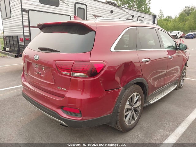 2019 Kia Sorento 3.3l Ex/3.3l Ex+ მანქანა იყიდება აუქციონზე, vin: 5XYPHDA51KG503543, აუქციონის ნომერი: 12649604