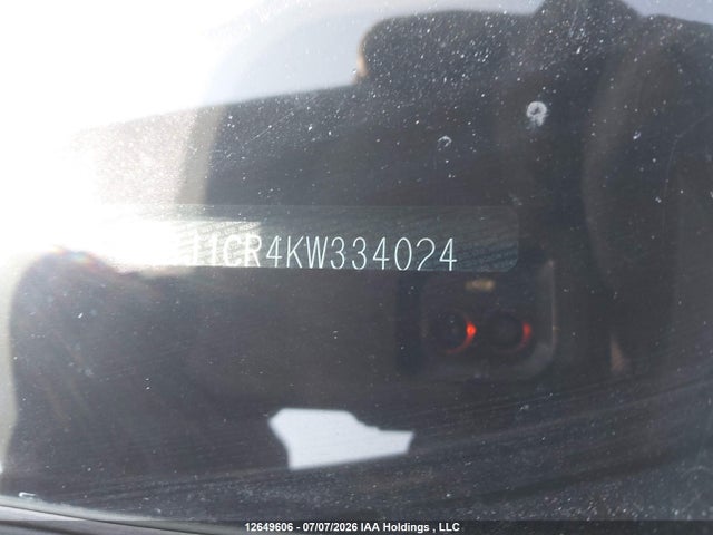 12649606 :رقم المزاد ، JN1BJ1CR4KW334024 vin ، 2019 Nissan Qashqai S/sl/sv مزاد بيع