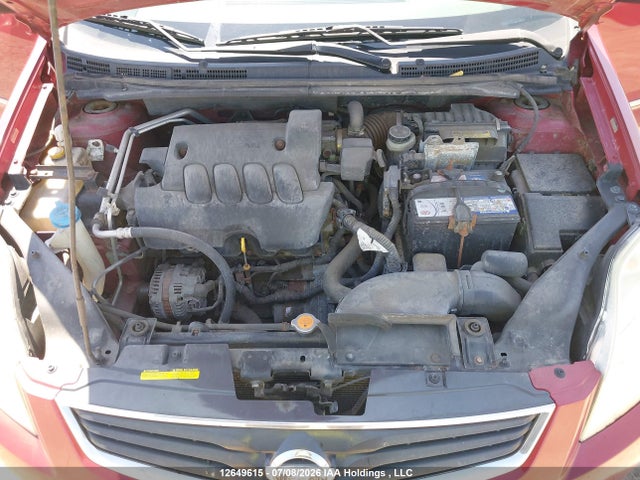 12649615 :رقم المزاد ، 3N1AB6AP3AL637047 vin ، 2010 Nissan Sentra 2.0s مزاد بيع