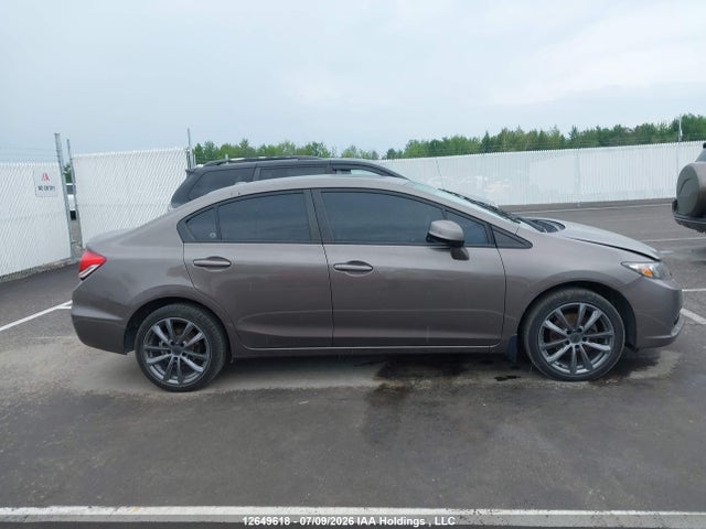 2013 Honda Civic Touring მანქანა იყიდება აუქციონზე, vin: 2HGFB2F73DH028558, აუქციონის ნომერი: 12649618