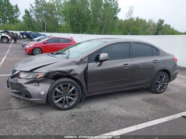 2013 Honda Civic Touring მანქანა იყიდება აუქციონზე, vin: 2HGFB2F73DH028558, აუქციონის ნომერი: 12649618