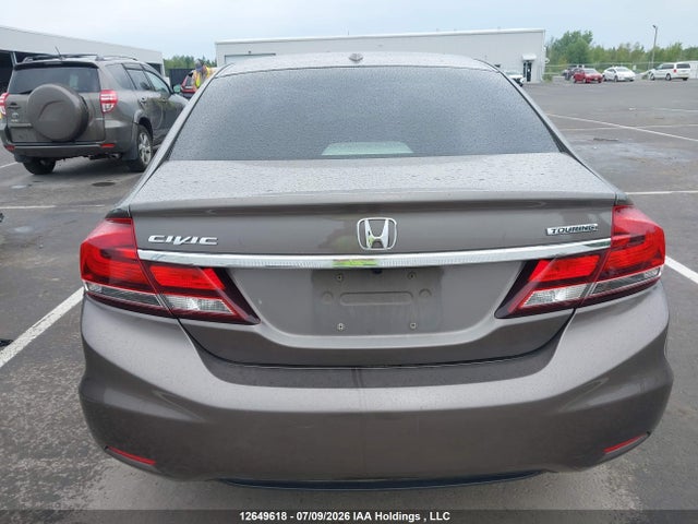 2013 Honda Civic Touring მანქანა იყიდება აუქციონზე, vin: 2HGFB2F73DH028558, აუქციონის ნომერი: 12649618