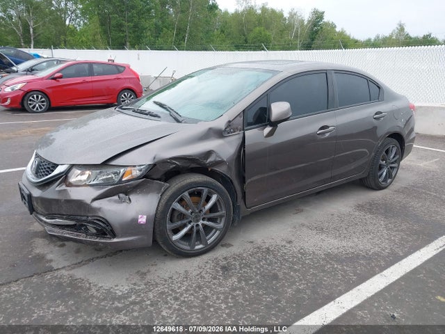 2013 Honda Civic Touring მანქანა იყიდება აუქციონზე, vin: 2HGFB2F73DH028558, აუქციონის ნომერი: 12649618
