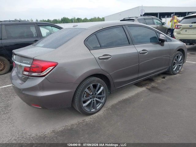 2013 Honda Civic Touring მანქანა იყიდება აუქციონზე, vin: 2HGFB2F73DH028558, აუქციონის ნომერი: 12649618